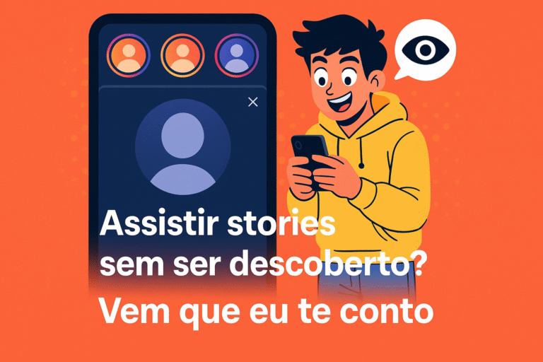 Assistir stories sem ser descoberto? Vem que eu te conto