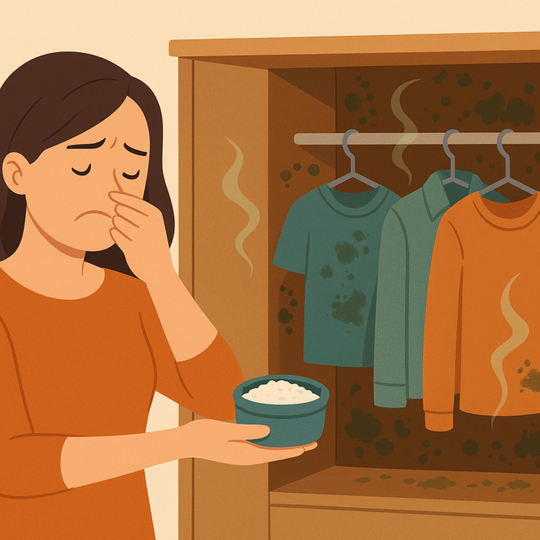 O Drama da Umidade Como Tirar Cheiro de Mofo em Guarda Roupa