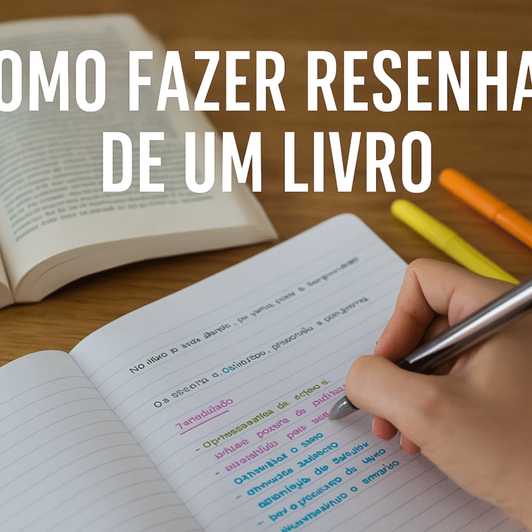 Como Fazer Resenha de um Livro Guia Prático para Análise Literária com Clareza e Técnica