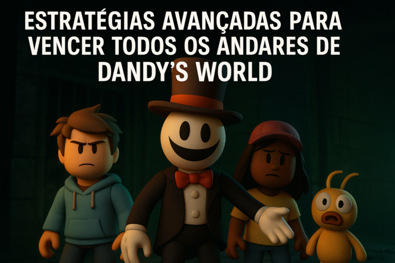 Estratégias Avançadas para Vencer Todos os Andares de Dandy’s World no Roblox sem Perder Recursos